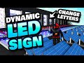 Insane LED Sign in Roblox Islands - Write a message, show your sub counts, shoutouts and more.