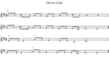 Old Joe Clark, Violin