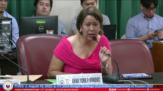 FY 2024 Budget Briefings (Committee) Department of Tourism (DOT)