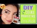 MAQUILLAJE CEJAS + CERA FIJADORA - ZERO WASTE - DIY - VEGANO - Mixi