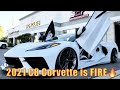 2021 C8 Corvette with Lambo Doors MODDED on Airbag Suspension and MORE!!