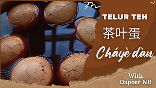 Telur teh (Telur rebus khas Taiwan)