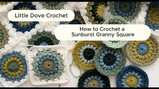 Crochet the Sunburst Granny Square