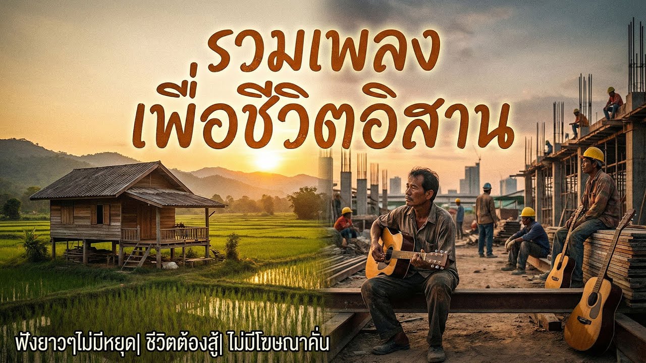 รวม 10 เพลง เพื่อชีวิตอีสานเพราะๆ ใหม่ล่าสุดกำลังมาแรง【LONGPLAY】ไม่มีโฆษณาคั่นบ่อย ชุดที่ 10