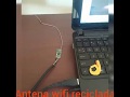 Antena Wifi casera con cable usb reciclado