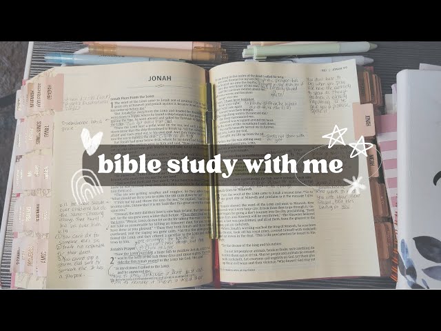 Bible Study Supplies for Beginners