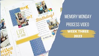 Memory Planner Process Video/ Week Three of 2023