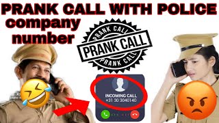 Prank Call With Police || With Company Number