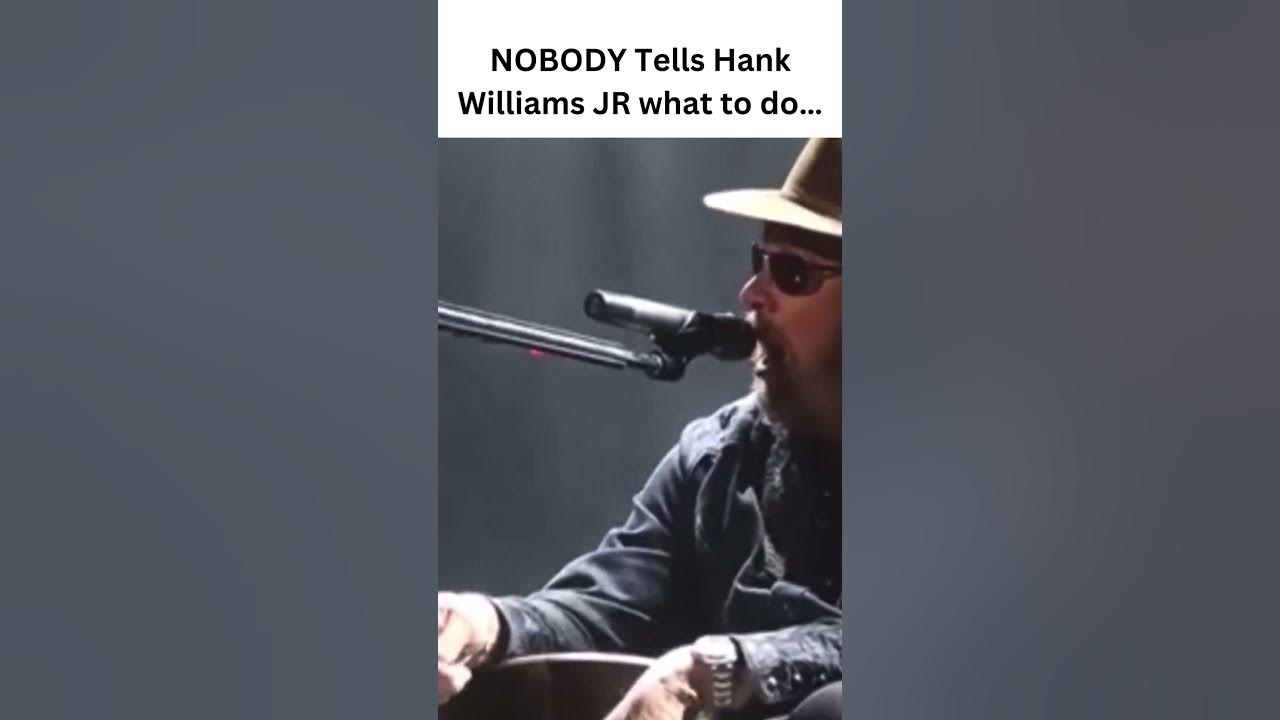 There’s Nobody Like Hank Williams JR #Country #CountryMusic #HankWilliams #Cowboys #Cowboy #Outlaw