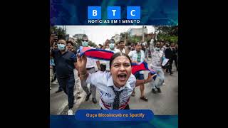 Geração Z derruba censura com o app BITCHAT cno Nepal.                     #bitcoin #liberdade #dca