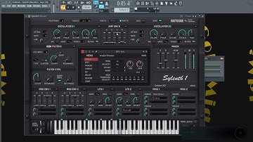 How To Make A Pop Music Synth Organ Sound Using Sylenth1 VST