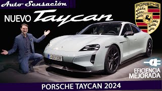 Presentación PorscheTaycan facelift 2024 review  Más Potencia, Mayor Autonomía y Carga Ultrarrápida