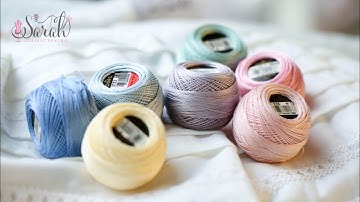 everything you need to know: dmc pearl/perle cotton