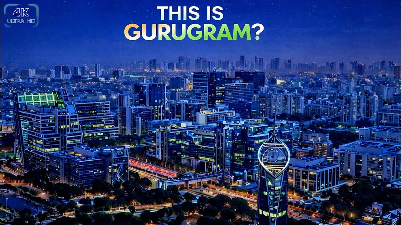 Это Гуруграм? || Кибергород Индии 🇮🇳🚀📈 Город тысячелетия Индии 🇮🇳 || столица Харьяны ||