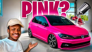 I Went Too Far... I Wrapped My Car Pink😲