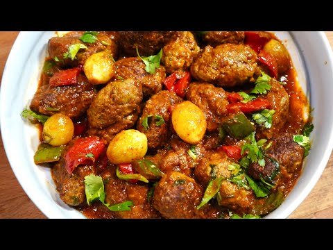SUPER DELICIOUS Lamb Kofta Curry IN ENGLISH  Step By Step Guide