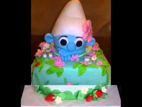 Cool Smurf cake  decorating  ideas  YouTube 