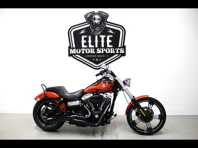 2011 Harley Davidson Dyna Wide Glide FXDWG 27,167 Miles Stage One