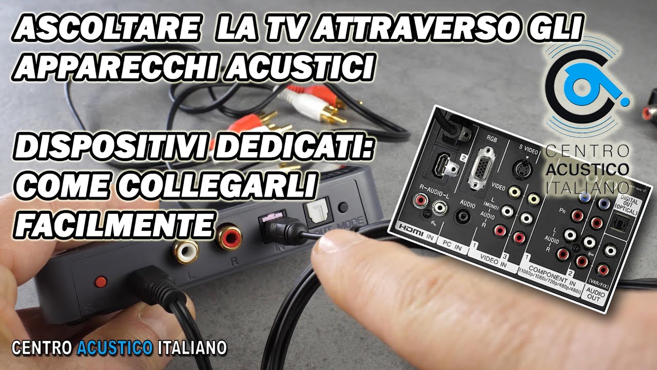 ASCOLTARE LA TV ATTRAVERSO GLI APPARECCHI ACUSTICI, Dispositivi dedicati: come collegarli facilmente