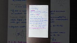 Diffraction [Class 12 ISC Physics] #isc #class12 #study #chemistry #science #diffraction