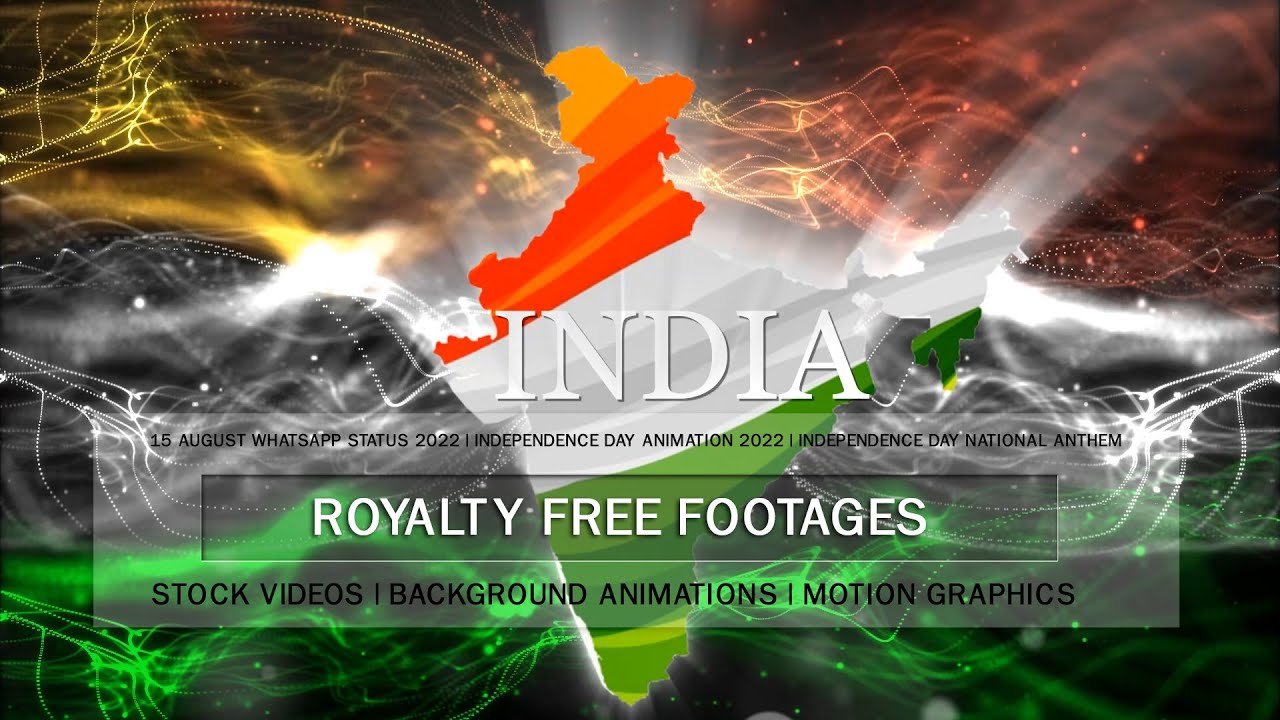 15 August Whatsapp Status 2022 | Independence day animation 2022 |  Independence Day national anthem - YouTube