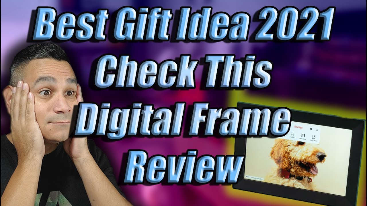 Best Gift Idea Holday 2021 Digital Frame Review Setup