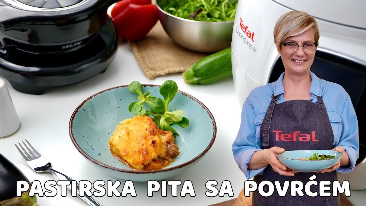 Pastirska pita sa povrćem uz Tefal Extra crisp poklopac i Cook4Me!  • ReciPeci Sandre Gašparić
