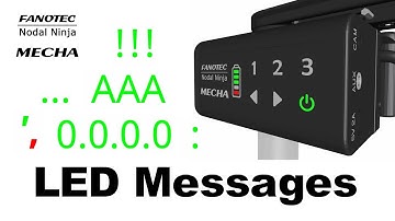 MECHA C1 Controller – Understanding LED Messages