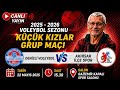 DENİZLİ VOLEYBOL &amp; AKHİSAR İLÇE SPOR KÜÇÜK KIZLAR CANLI YAYINI