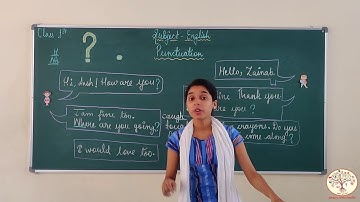 Class 1 English  Punctuation