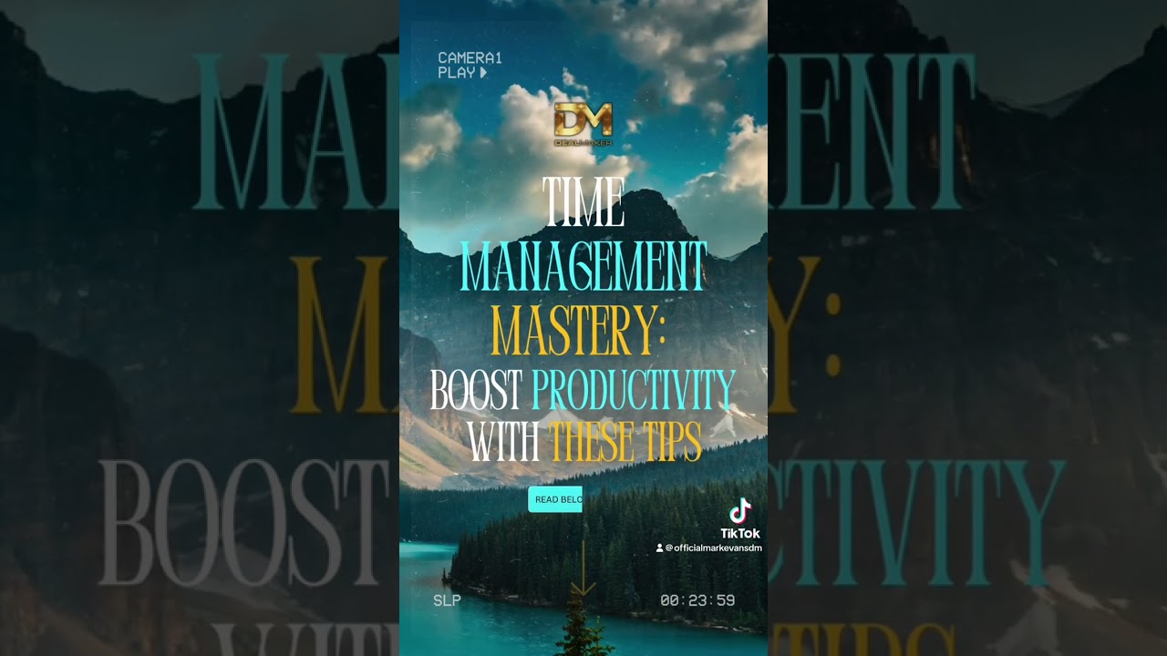 🚀 Maximize Your Minutes: Masterful Time Management Tips Await! 