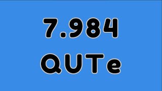 7.984 QUTe