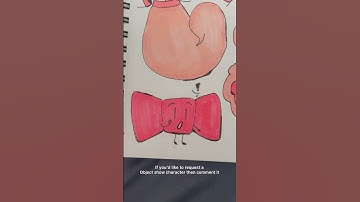 Drawing Bow!! 🎀🎀 #osc #inanimateinsanity