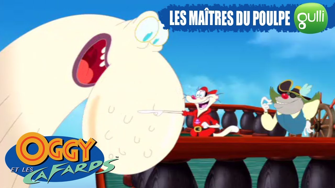 Les maîtres du Poulpe - Oggy et les Cafards Saison 5 c'est sur Gulli ! #20