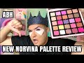NEW NORVINA COLLECTION ANASTASIA BEVERLY HILLS PALETTE REVIEW & CAKE LINERS
