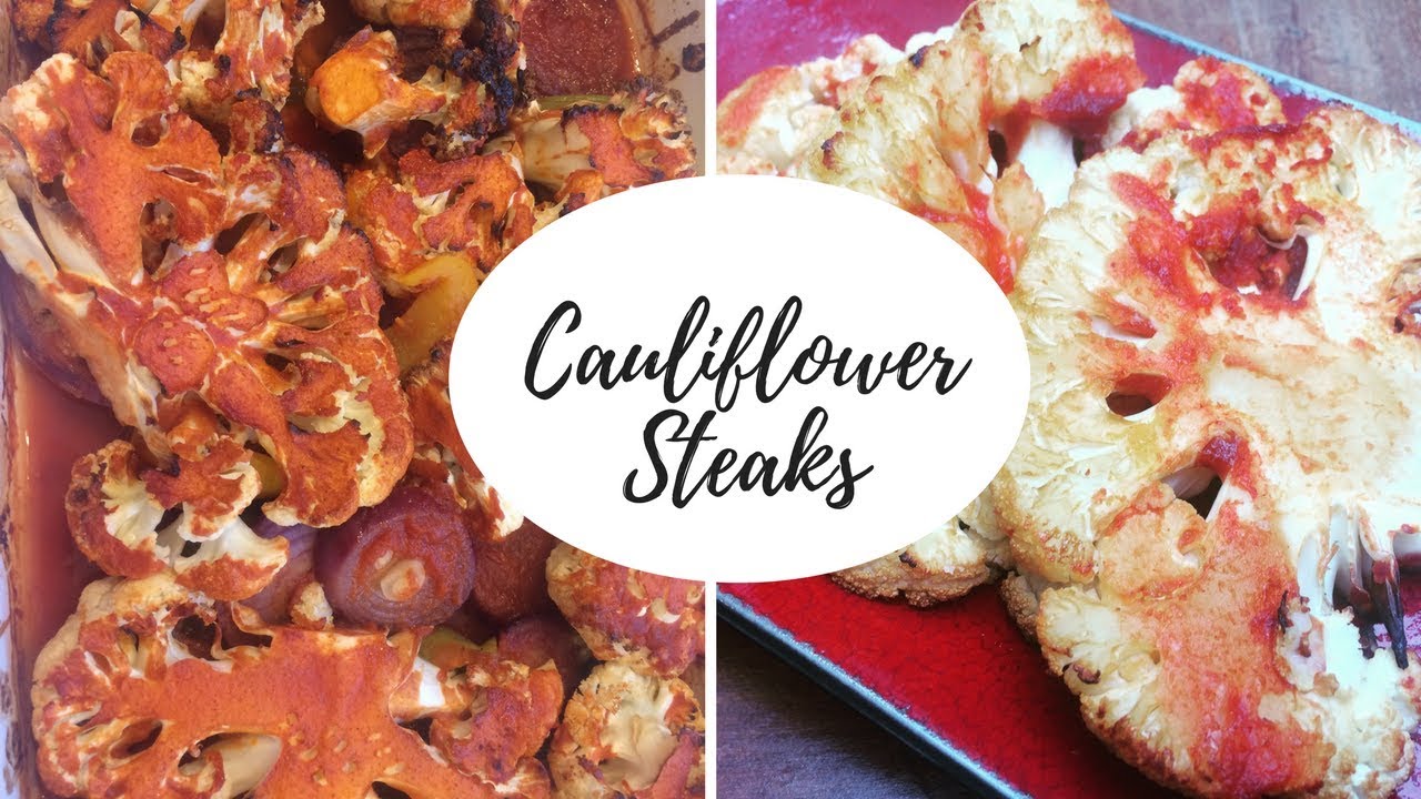 Mouth Watering Cauliflower Steaks. Easy and Healthy Recipe! YouTube