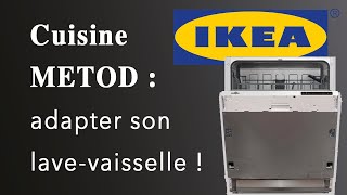 Comment intégrer un Lave-vaisselle dans une cuisine IKEA ?