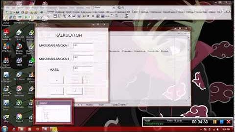 Membuat Kalkulator Sederhana Memakai Delphi 7