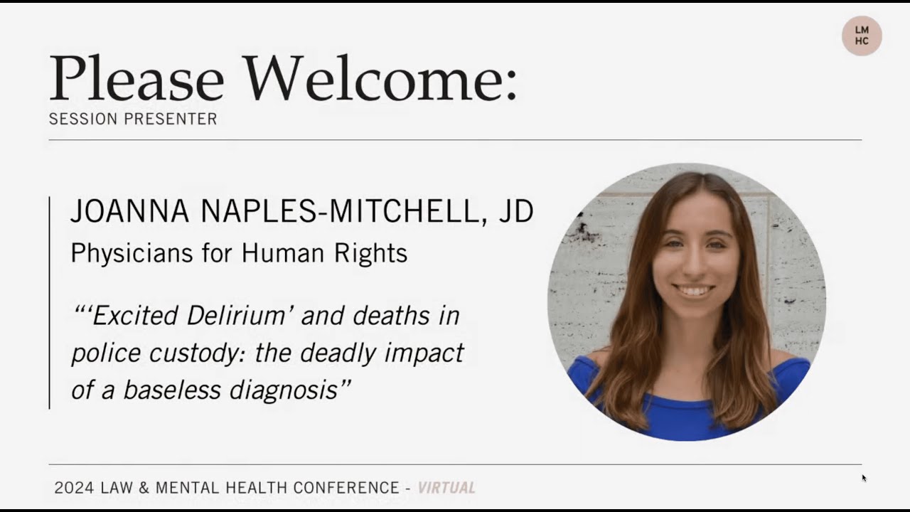 Why “Excited Delirium” is a Fraud