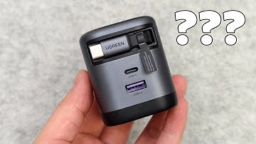 Hãng nào cũng làm thế này thì quá tiện lợi !!! Full Check VAR Ugreen X605 tích hợp dây rút !!!