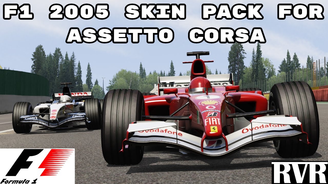 Assetto Corsa F1 05 Skin Pack Mod Vrc R25 At Spa Youtube Assetto Corsa F1 05 Skin Pack Mod Vrc R25 At Spa Youtube