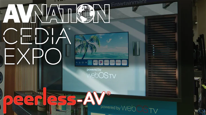 Peerless-AV Takes Your Smart TV Outside | CEDIA Ex...