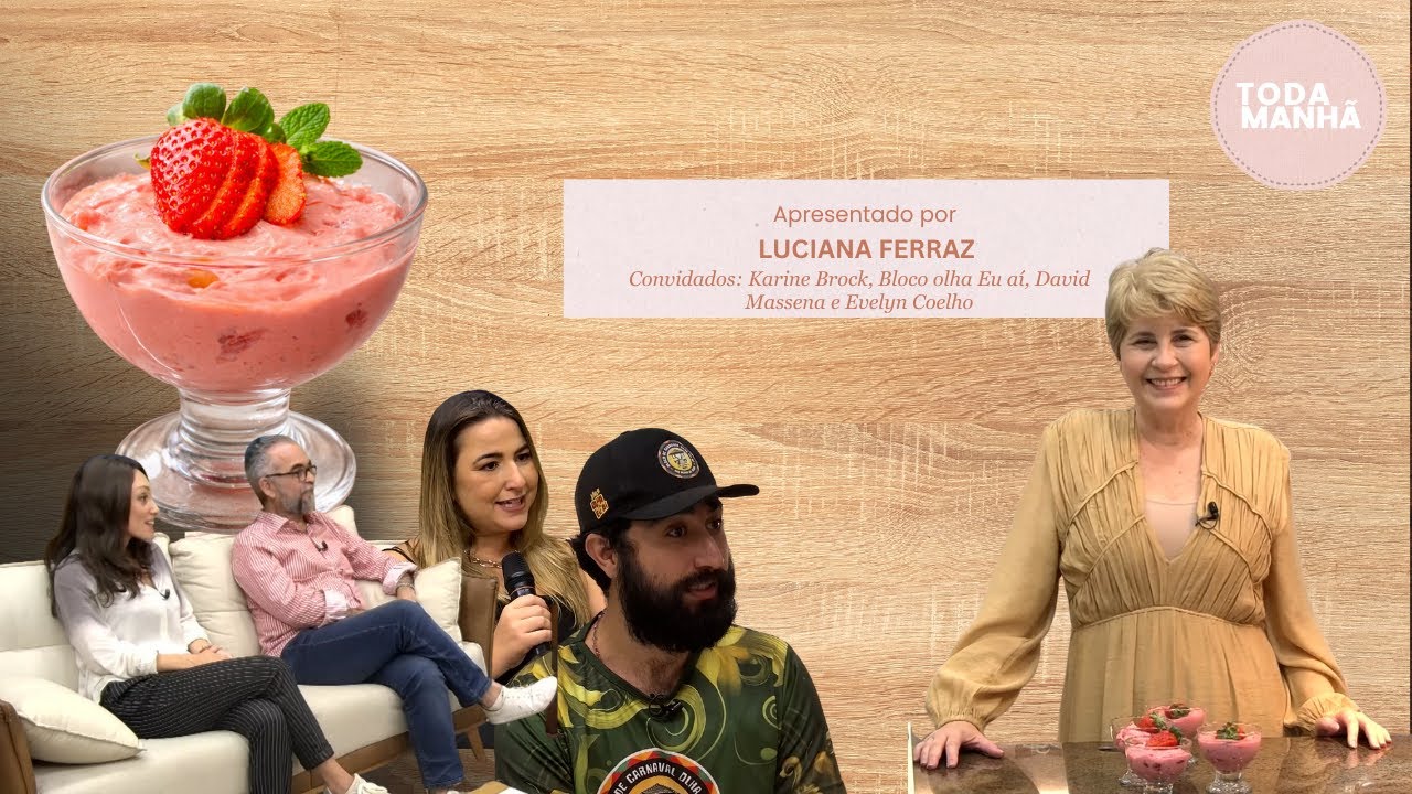 Toda Manhã 28/01/26 | Gelado de Morango, Ansiedade de início de ano, Bloco "Olha eu aí"