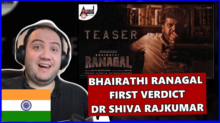 Bhairathi Ranagal First Verdict | Happy Birthday Dr Shiva Rajkumar! | PRODUCER REACTS KANNADA 🇮🇳