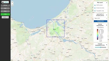Infrastructure and Settlement Monitoring Service Tutorial: LT/ENG
