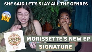 Reacting to Morissette&#39;s NEW EP SIGNATURE