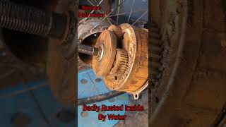 Electric Hub Motor Servicing || Damage Hub motor Restoring rusted by Water #hubmotor_restoration