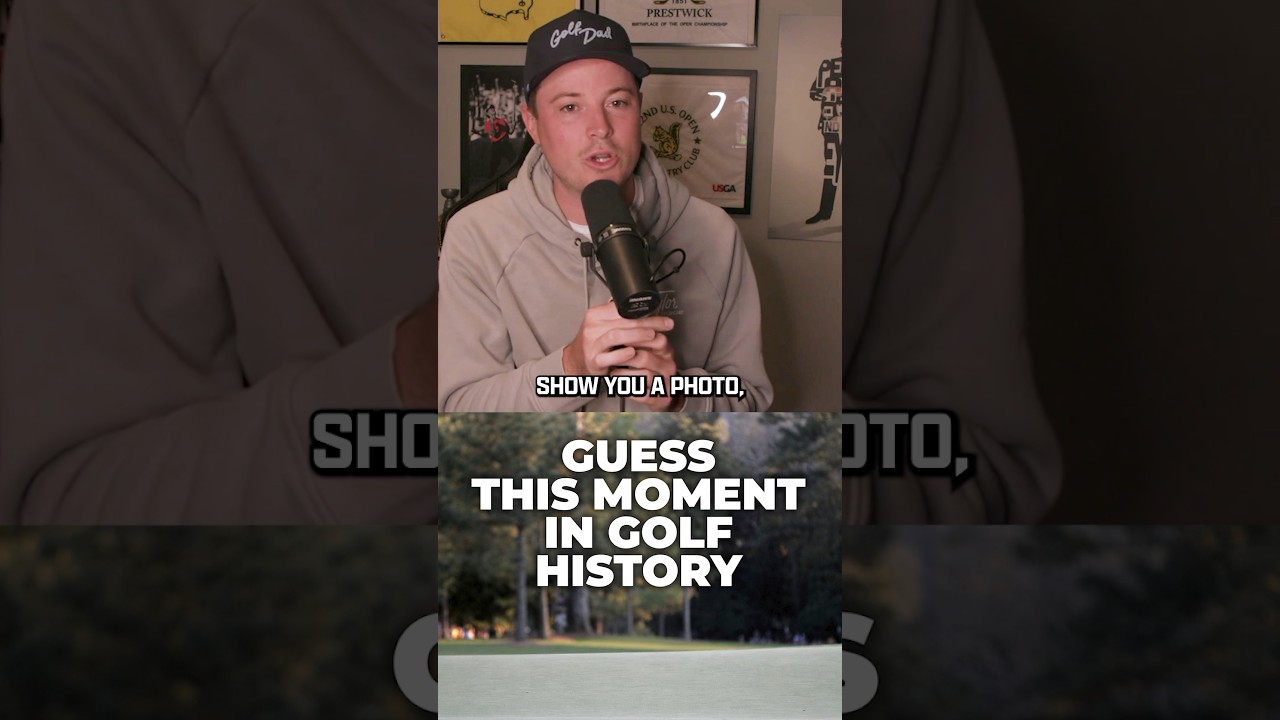 Can Riggs, Trent & Kiz name the iconic moment in golf history with the player REMOVED?!