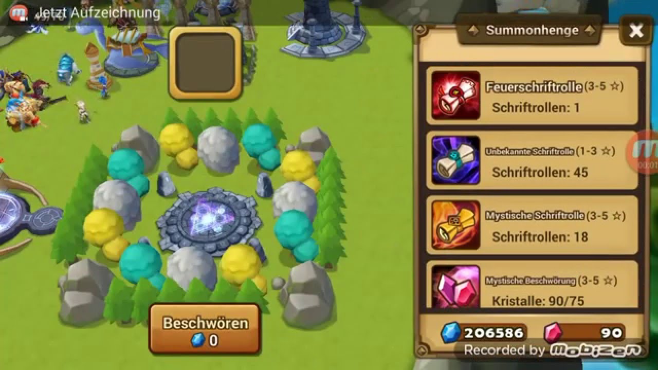 [Summoners War] 19 Mystical Scroll Opening!