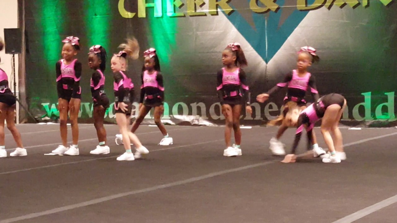 Angela 1st Cheer Event - YouTube